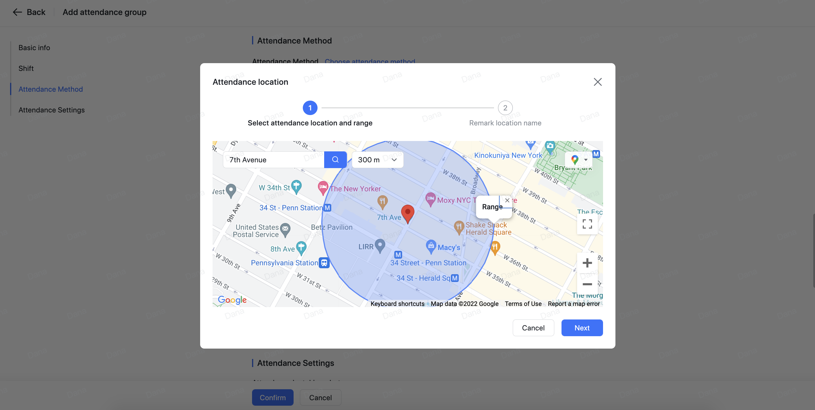 Admin | Set up GPS attendance